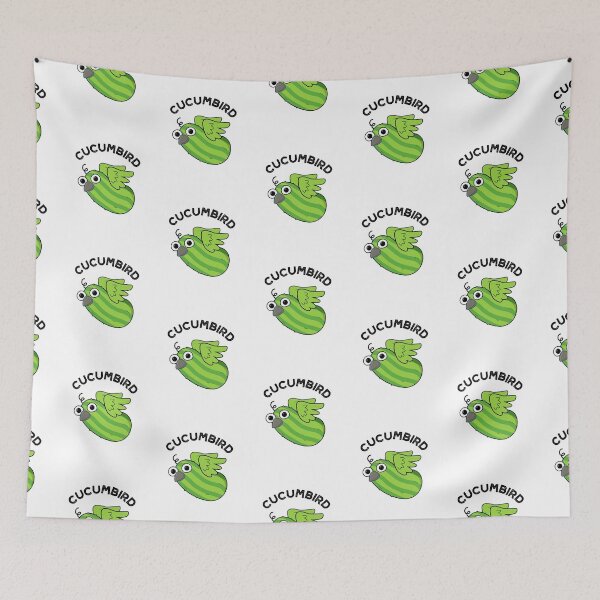 Item preview, Cucumbird Funny Cucumber Puns  designed and sold by punnybone.