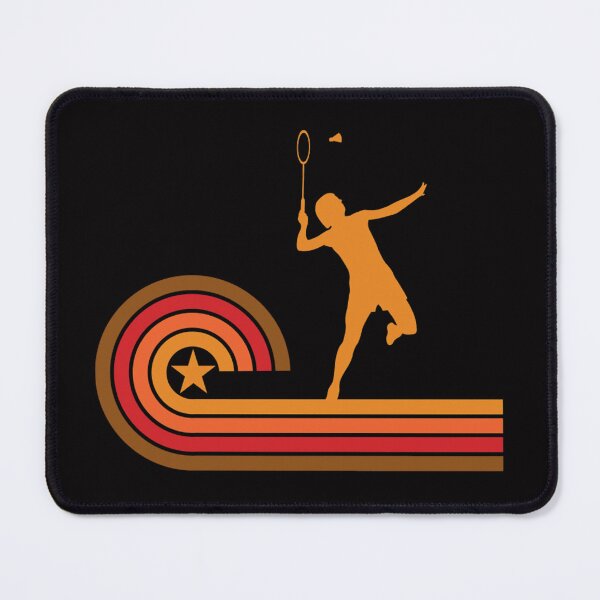 Item preview, Retro Style Badminton Player Vintage designed and sold by MaudWebe.