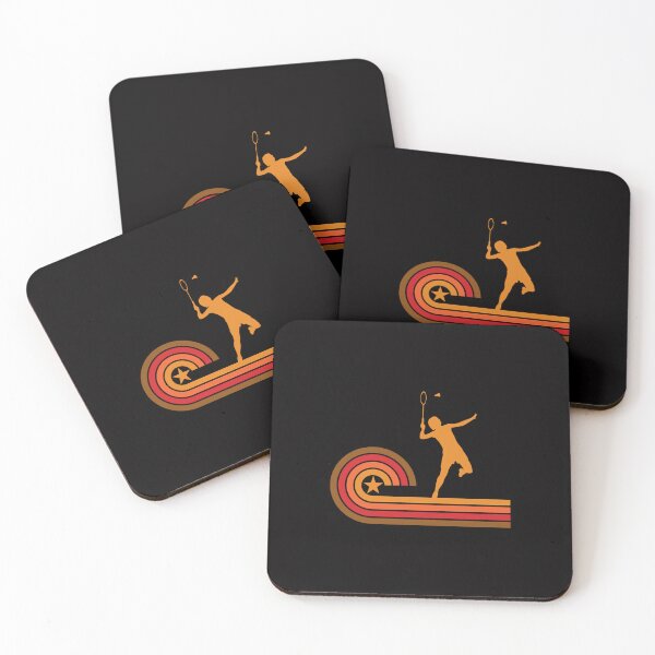 Item preview, Retro Style Badminton Player Vintage   designed and sold by MaudWebe.