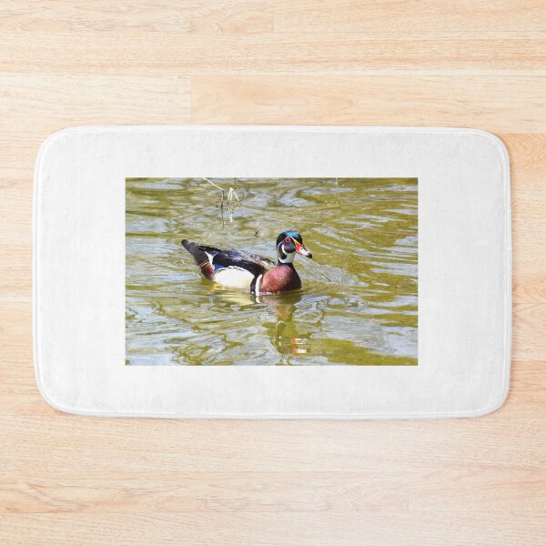 Item preview, Male Wood Duck at Santee Lakes designed and sold by Eleu Tabares.