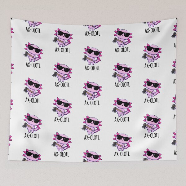 Item preview, Ax-olotl Funny Animal Axolotl Puns  designed and sold by punnybone.