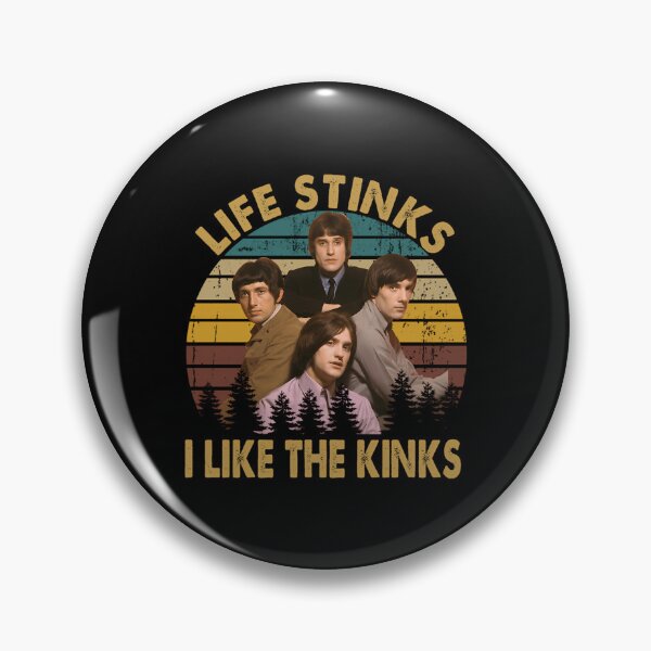 Item preview, Vintage The Kinks Band Life Stinks I Like The Kinks designed and sold by ChicArtJackh.