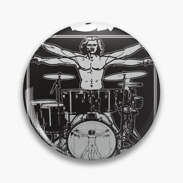 Item preview, VITRUVIAN MAN SABIAN CYMBALS designed and sold by TylerMaring.
