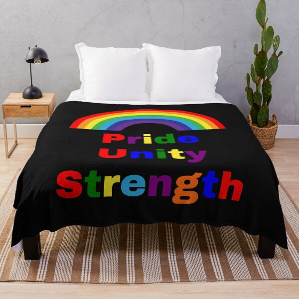 Item preview, Pride, Unity, Strength with Rainbow designed and sold by OneFineGem.