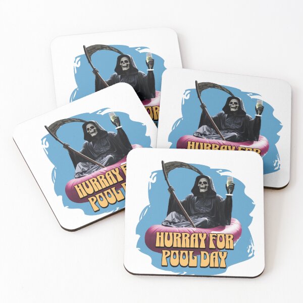 Item preview, Hurray for Pool Day Grim Reaper designed and sold by Rainy-MTN.