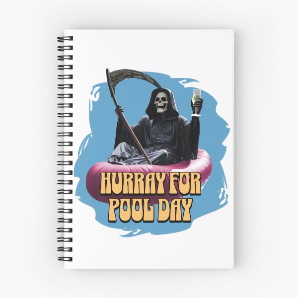 Item preview, Hurray for Pool Day Grim Reaper designed and sold by Rainy-MTN.
