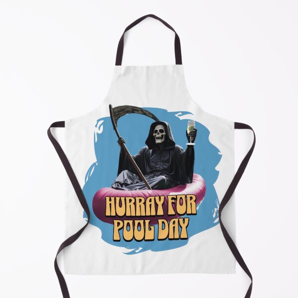 Item preview, Hurray for Pool Day Grim Reaper designed and sold by Rainy-MTN.