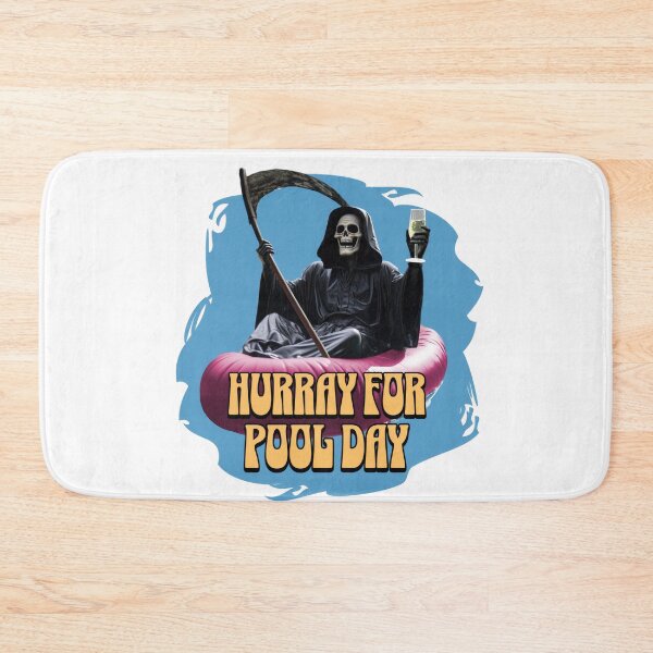 Item preview, Hurray for Pool Day Grim Reaper designed and sold by Rainy-MTN.