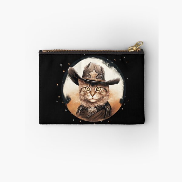Item preview, Meowdy Cat Wearing a Cowboy Hat Meme Meowdy! designed and sold by ArtFromBeyond.