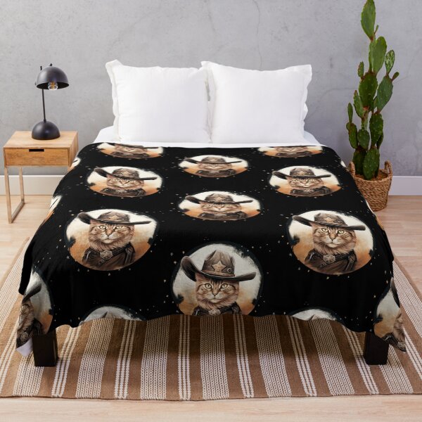 Artikelvorschau, Meowdy Katze mit Cowboyhut Meme Meowdy! entworfen und verkauft von ArtFromBeyond.