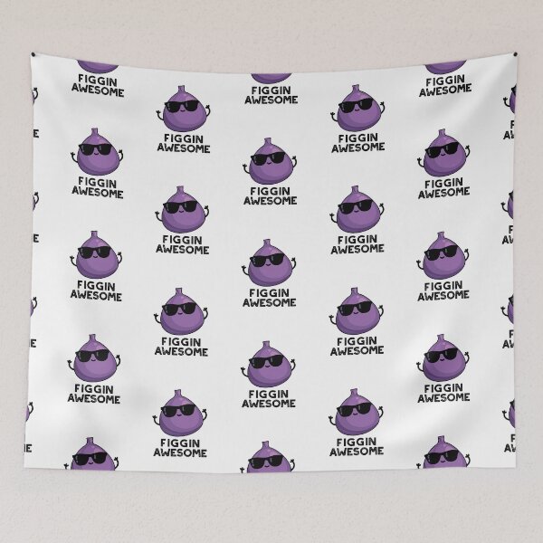 Item preview, Figgin Awesome Funny Fig Puns  designed and sold by punnybone.