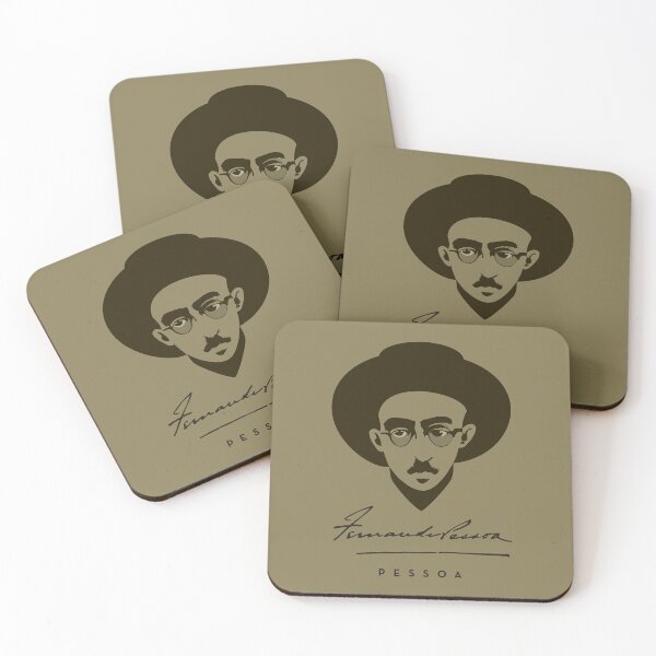 Item preview, Poet Fernando Pessoa, Artwork Nº 11F Brown designed and sold by Bauani.