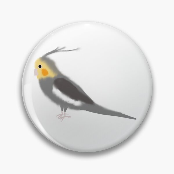 Item preview, cockatiel Roche designed and sold by Poplalau.