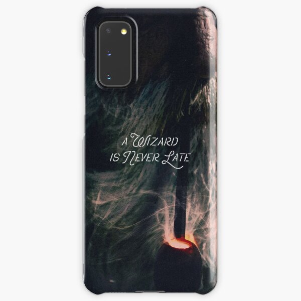 A Wizard is Never Late Samsung Galaxy Snap Case