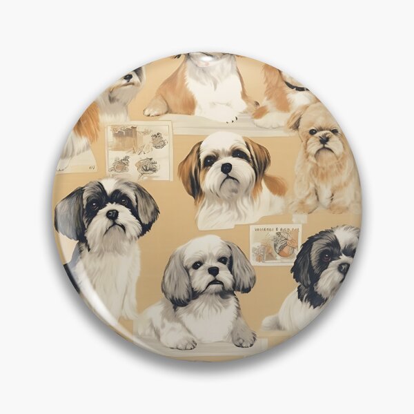 Item preview, Embrace the timeless elegance of the Shih Tzu dog with our exquisite Shih Tzu's EleganceGaze designed and sold by DigiArtsFull.