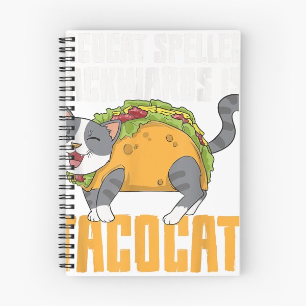Item preview, Tacocat Palindrome Taco Cat Lover Mexican Food Linguist T-Shirt designed and sold by mohd-saleh.