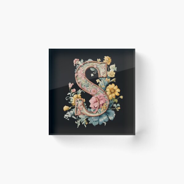 Item preview, Decorative Capital S designed and sold by TPhanDesign.