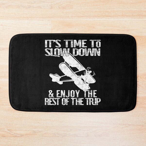 Item preview, It’s time to slow down and enjoy the rest of  the trip VINTAGE PLANE | Retirement Pilot Plan designed and sold by Qudkin.