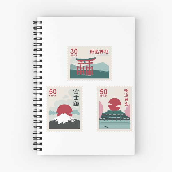 Item preview, Japanese Stamp Set 2 designed and sold by koodoodles.