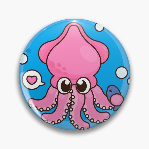 Item preview, Inkspirational Squid: Hand-Drawn Squid Illustration - Capturing the Magic of the Deep designed and sold by hjian8219.