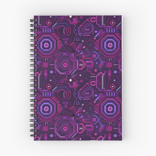Item preview, xSeamless Pattern Beyond Interfaces: Futuristic Digital Art Unleashed designed and sold by AlienSkinEyes.