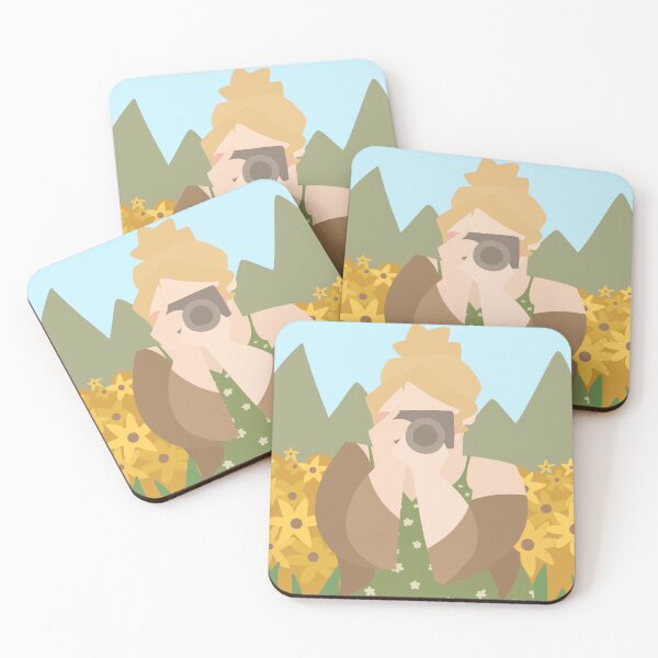 Item preview, Photographer in a Sunflower Field  designed and sold by Kyna Arts.