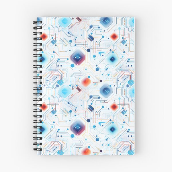 Item preview, xSeamless Pattern Beyond Interfaces: Futuristic Digital Art Unleashed designed and sold by AlienSkinEyes.