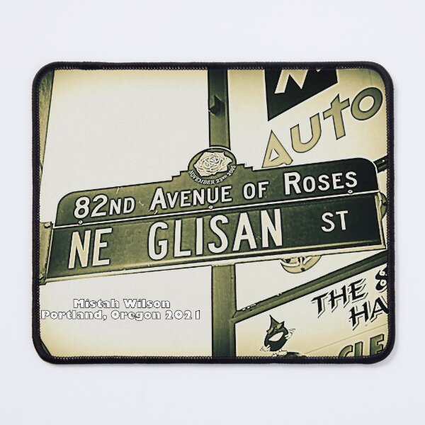 Item preview, Northeast Glisan Street, Portland, Oregon designed and sold by The Street Sign Store.