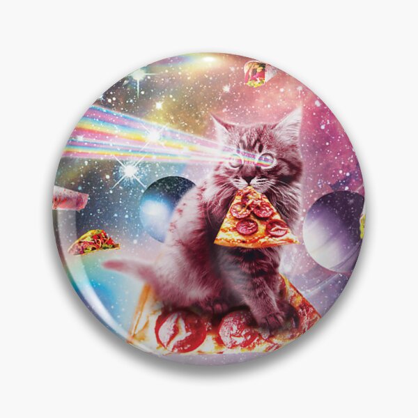 Item preview, Outer Space Pizza Cat - Rainbow Laser, Taco, Burrito T-Shirt	 designed and sold by ShaStyle ArtFo.