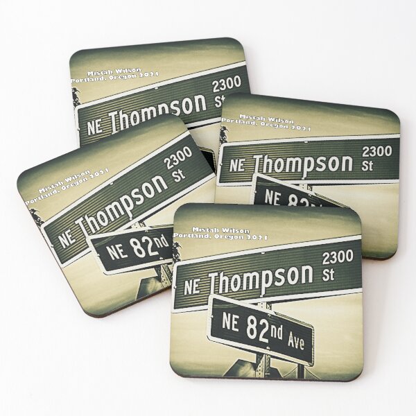 Item preview, Northeast Thompson Street & Northeast 82nd Avenue, Portland, Oregon designed and sold by The Street Sign Store.
