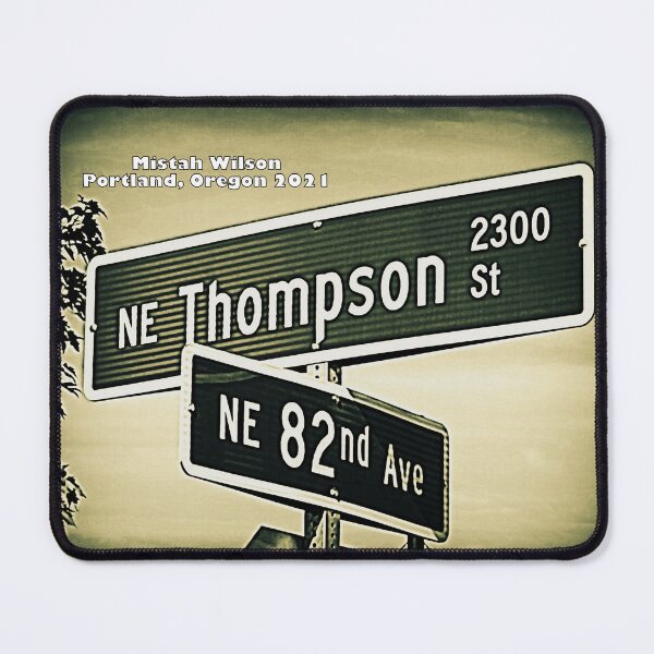 Item preview, Northeast Thompson Street & Northeast 82nd Avenue, Portland, Oregon designed and sold by The Street Sign Store.
