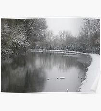 Snow Scene Poster