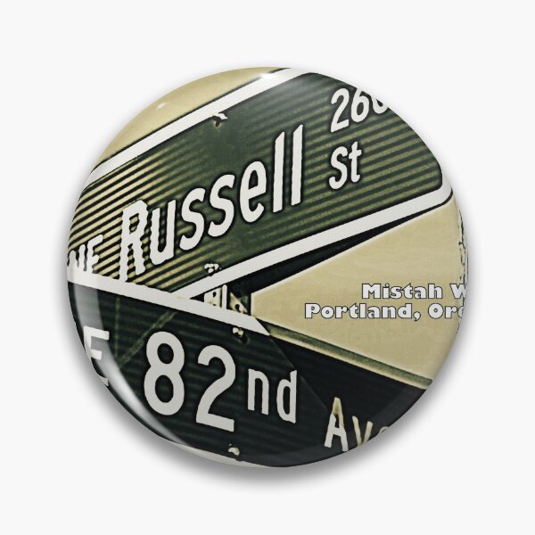 Item preview, Northeast Russell Street & Northeast 82nd Avenue, Portland, Oregon designed and sold by The Street Sign Store.