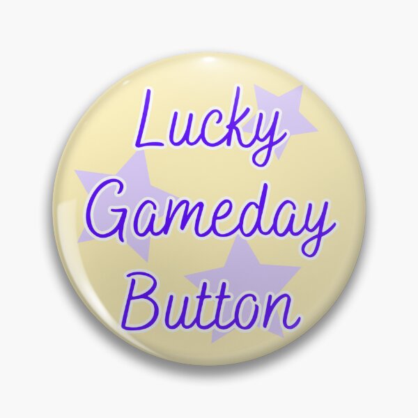 Item preview, Lucky Gameday Button designed and sold by Annabeldewey.