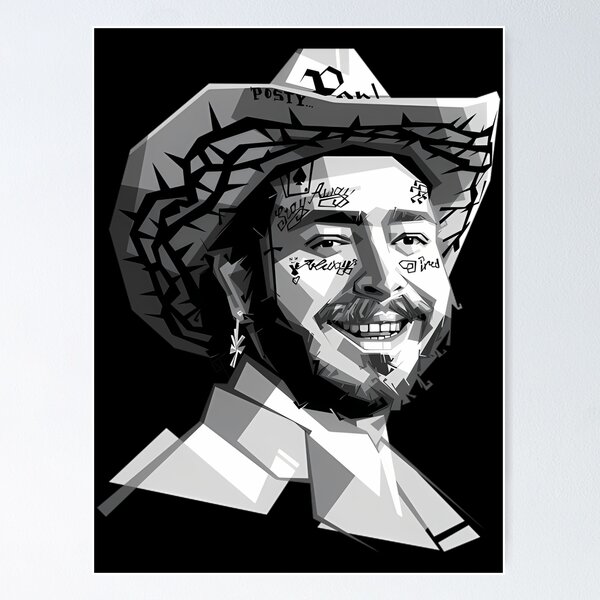 Post Malone Rockstar Poster, Posters Plug