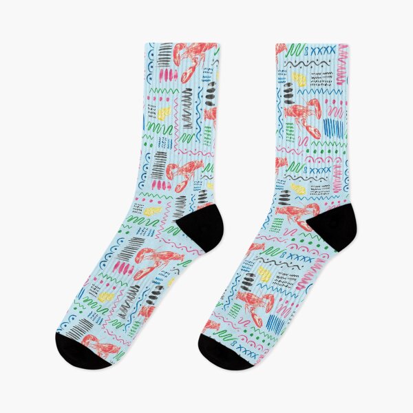Item preview, sea life,lobsters ,coral ,ocean ,seafood ,blue  designed and sold by letsgow8th.