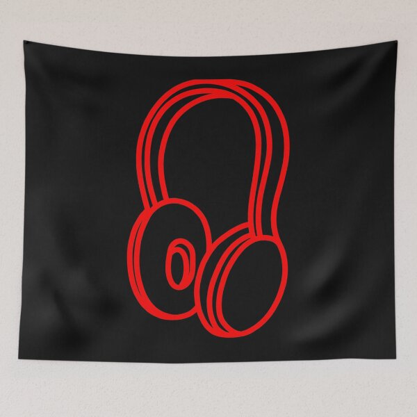 Item preview, Bright Red Wireless Headphones   designed and sold by PhilipSteub.