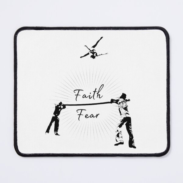 Item preview, Faith Over Fear inspirational acrobatics designed and sold by CassieSandou.