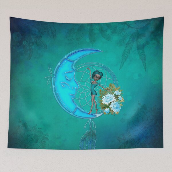Item preview, Little fairy on the moon designed and sold by nicky2342.