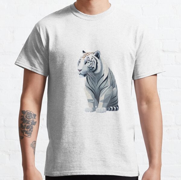 Bengal Tiger white' Men's T-Shirt