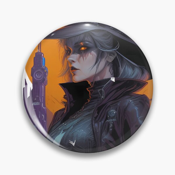Item preview, Witch Halloween in Cyberpunk designed and sold by Pannyyy.
