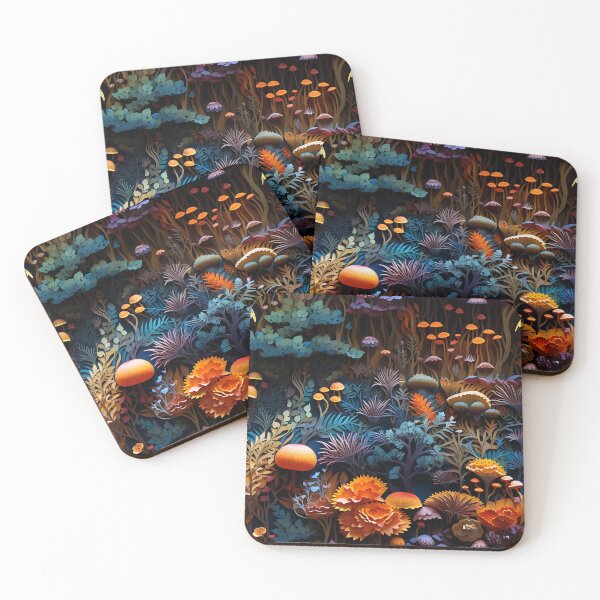 Item preview, 3d vibrant forest, paper art, highly detailed, intricate detail, 3d style designed and sold by evk-art.