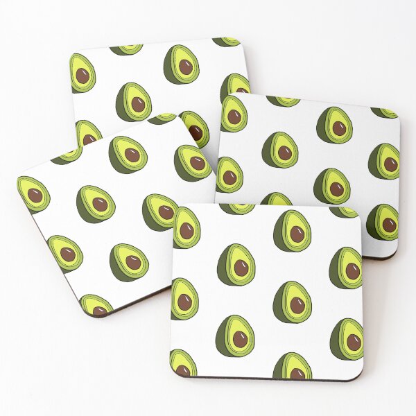 Item preview, Fresh avocado cut in half designed and sold by jolenesbrainbox.