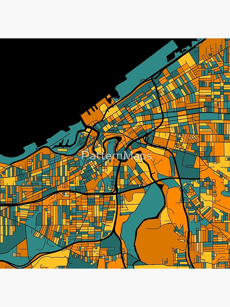 LOUISVILLE Map - KENTUCKY | Blue, More Colors, Review My Collections Art  Print