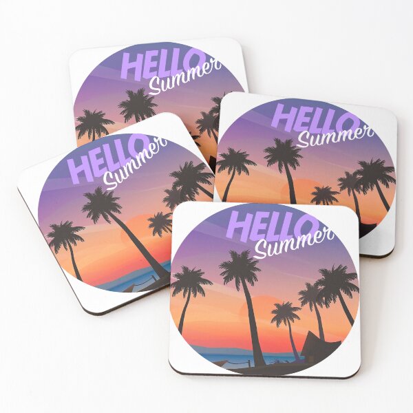 Item preview, Hello Summer designed and sold by LivingItFunky.
