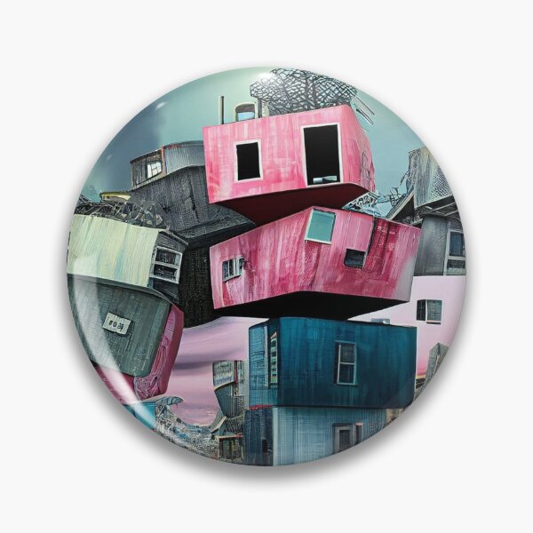 Item preview, Abandoned Futuristic Cityscape designed and sold by MaisonEdwarn.