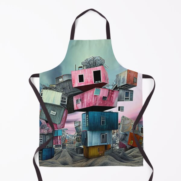 Item preview, Abandoned Futuristic Cityscape designed and sold by MaisonEdwarn.