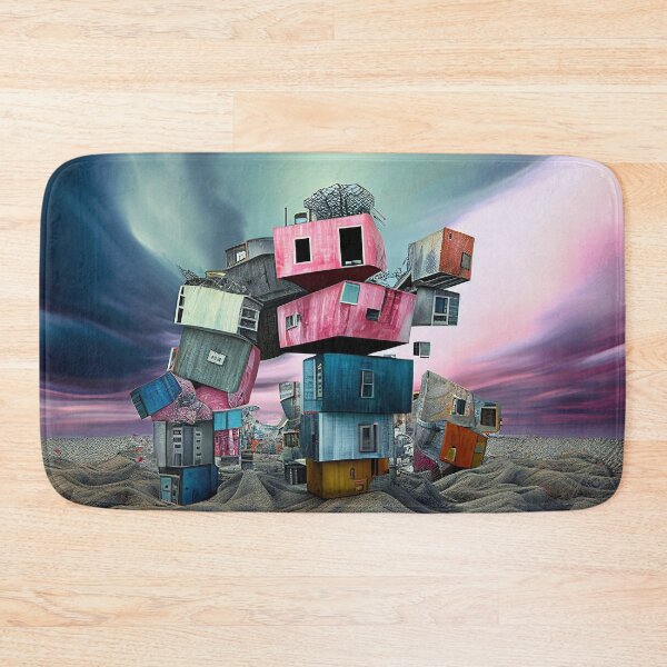 Item preview, Abandoned Futuristic Cityscape designed and sold by MaisonEdwarn.