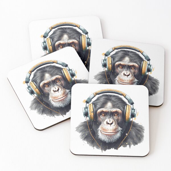 Item preview, Groovy Chimp designed and sold by KD Merch.