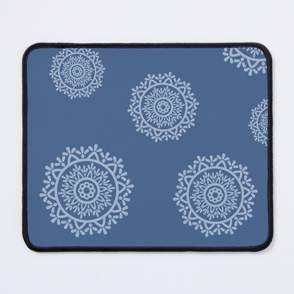 Item preview, Indigo Mandala Print designed and sold by wowpatterns.